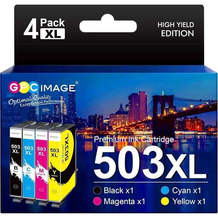 Compatible Ink Cartridges - LASER GENETICS CARRON - 503XL - Pack of 4 - Multi-colors - 550 Pages