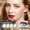 2pcs Color Contact Lenses for Eyes DIAMOND Blue Green Colored Lenses Yearly Cosmetic Contact Lens for Eyes Beauty Makeup