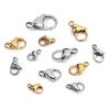 25-Pack Stainless Steel Lobster Clasp for Bracelets, Necklaces, Keyrings & DIY Jewelry