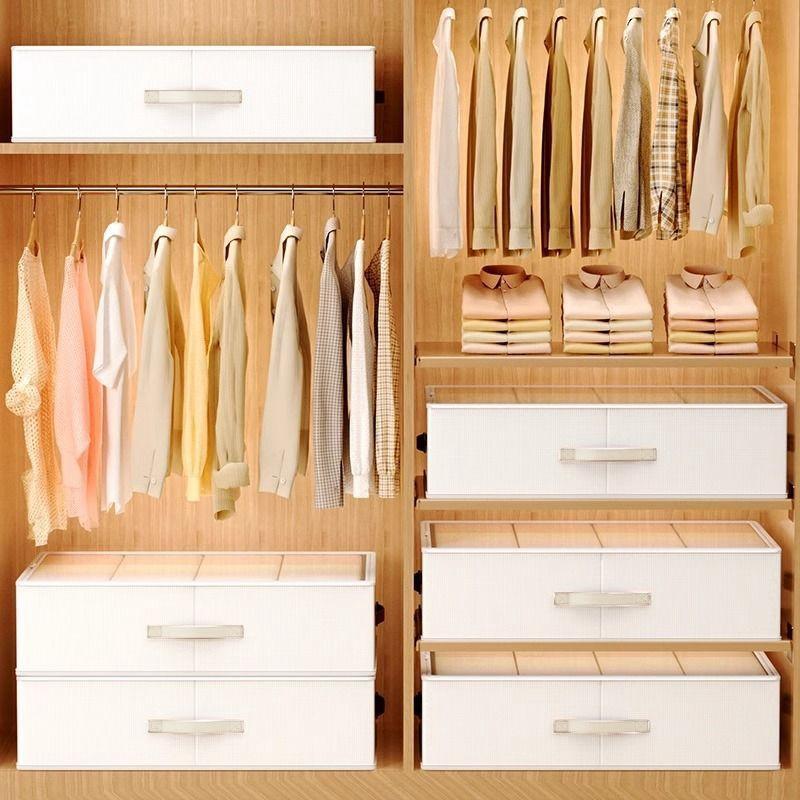 Beige Quilt Clothes Storage Bag Cotton Linen Sorting Bags Folding Duvet Blanket Organizer Organizer Under-Bed Moving Pack Bag