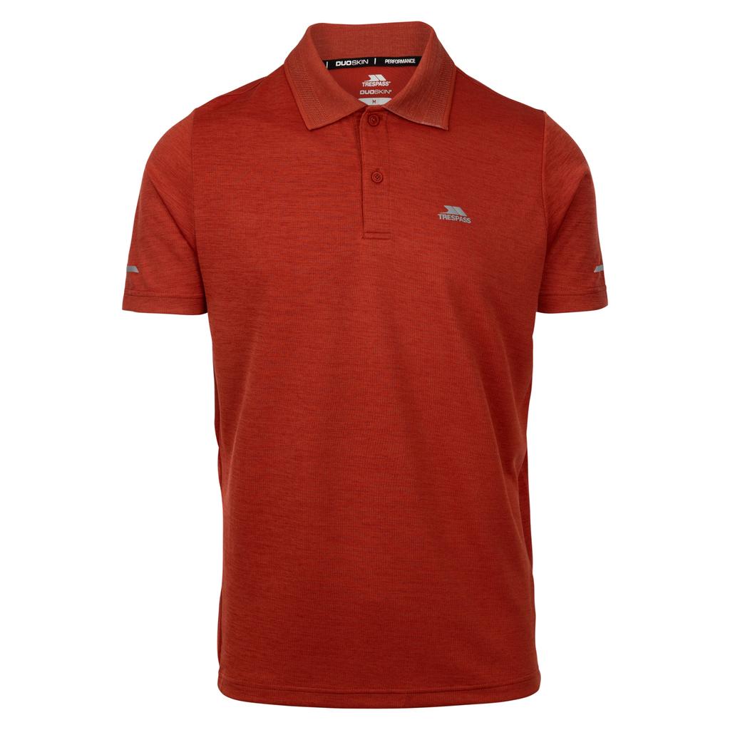 TRESPASS Mens Mckay Active Polo Shirt