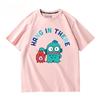 Hangyodon Harajuku Creative Pattern T-shirt Men's Casual Comfortable Summer 100% Cotton T-shirt Trend Fashion Loose T-shirt