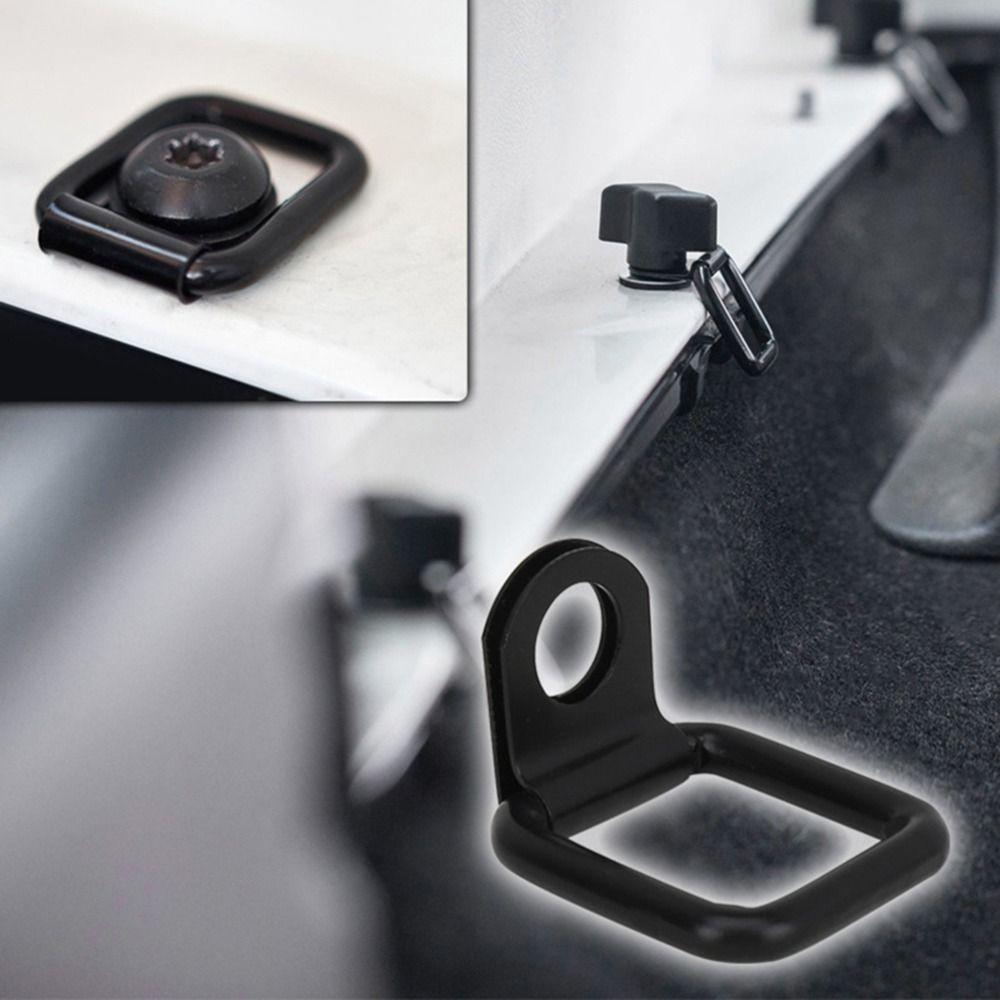 8Pcs RV Cargo Hook Tie Down Ring Metal Pull Hook Lashing Ring Heavy Load D Ring Trailer Anchors