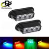 3 LED Amber Red Blue White Car Truck Emergency Strobe Light Engineering Rescue Vehicle Auto Caution Warning Flashing Lights