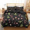 Eiffel Tower Duvet Cover Chic Paris Bedding Set Microfiber Modern French Style Romantic Theme Comforter Cover With Pillowcase