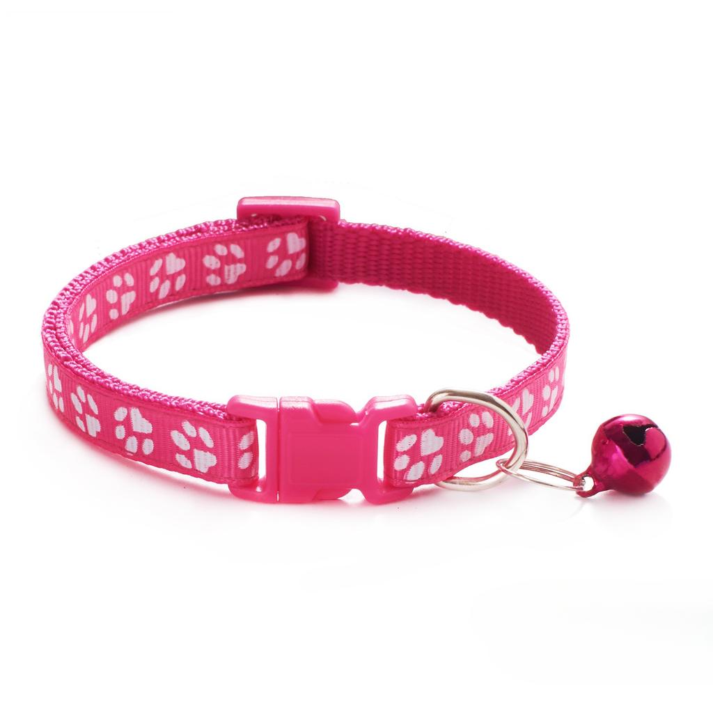Pet Patch Colorful Bell Cat Buckle Collar