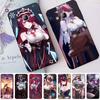 Rosaria Genshin Impact Phone Case For Samsung Note 9 10 20 Plus Pro Ultra J6 J5 J7 J8 Soft Black Phone Cover
