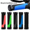 1 Pair Bicycle Handlebar Grip Cover Non-slip Rubber Heavy Duty Universal MTB