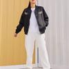 Nike Lunar New Year Collection FW23 Dragon Year Embroidered Casual Sports Jacket Women Jacket Black FZ6533-010