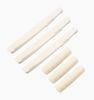 TSUCIA Guitar Bridge Nut Saddle Replacement Parts Made from Real Bone for Acoustic Guitars for Great Sound 6 & (3 Sets, Pieces)