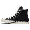 Chuck Taylor All Star Classic Casual Высокие парусиновые кеды Женские кроссовки Черные Белые 570914C