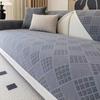 1pc French Plaid Sofa Cover Chenille Non Slip Sofa Slipcovers Couch Cover Pet Dog Kids Sofas Mat L Shape Lounge Towel Home Decor