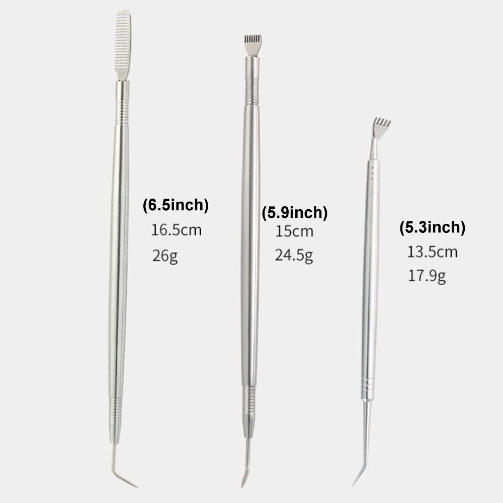 Stainless Steel Eyelash Perm Lifting Tools Anti-slip Eyelash Perming Stick Clean Up Rods Beauty