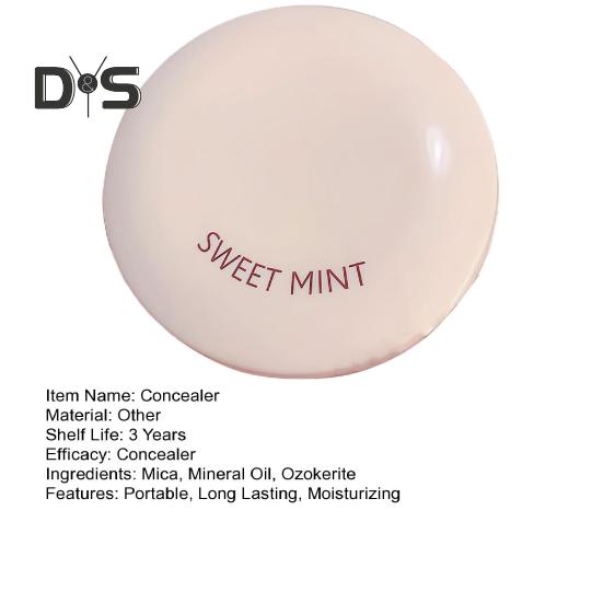 4 Colors Concealer Palette with Mirror Spot Dark Circle Acne Full Coverage Long Lasting Natural Moisturizing Matte Finish Foundation Cream