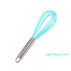 1PC Manual Egg Beater High Quality Stainless Steel Silicone Balloon Whisk Cream Mixer Milk Shake Mixing Stiring Tools 8/10/12 Inch