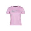Running Training Fitness Sports Round Neck T-Shirt Women Tops Rising-Pink CN5185-629