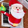Inflatable Santa Claus Santa Party Supplies with LED Lights 3.5 Ft Yard Blow Up Christmas Figure for Lawn Yard Indoor Outdoor