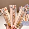 Quicksand 30Cm Capybara Clear Cartoon Folding Straight Rulers Kid School Stationery Supplies Measuring Drawing Tool
