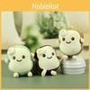 Fun Adorable And Plush Bread Keychain Fluffy Soft Toy Great For Backpacks Kids