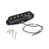Wilkinson LOW GAUSS Vintage Tone Ceramic Guitar Pickup Black Strat-Style Set,