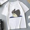 Plus Size Tops Women 'S T -Shirt Fashion Funny Totoro Print T Shirt Summer Harajuku Streetwear O -Neck Short Sleeve Tshirt Clothing