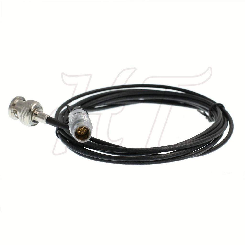 HangTon BNC To 1B 7-Pin Cable for Microphone Preamp, Accelerometer, Sound and Vibration Measurement, Types 1706, 2671, 2699, 2m