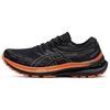 Gel-Kayano 29 Comfortable Fabric Durable Breathable Shock Absorption Low-Top Marathon Running Shoes Men Sneaker Black 1011B721-001