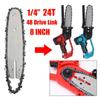 6 Inch Power Tool Saw Steel Chainsaw Chains Electric Saw Blade Replacement Electric Chainsaws