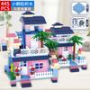 Small Particle Castle Scene Assembled Building Block Children'S Collage Toys Boys And Girls Building Block Toys
