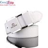 Casual Ratchet Belt for Men Leather High Quality Gray Alloy Auto Buckle Waist Strap Male Cowhide Men's Belts 110cm