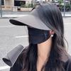 Foldable Seamless Wide Visor Brim Hat Quick-Dry Anti Uv Sun Protection Hat Nylon Hat Non-Marking Sun Cap Women Summer Gift