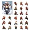 Christmas Funny Motorcycle Dog Advent Calendar 2025 24-Day Countdown with 2D