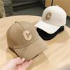 Letter Baseball Hat for Women In Spring and Autumn Fashion Versatile Casual Japanese Sun Protection Baseball Cap Trendy