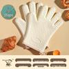 Heat-Resistant Silicone Anti-Scald Five-Finger Oven Gloves
