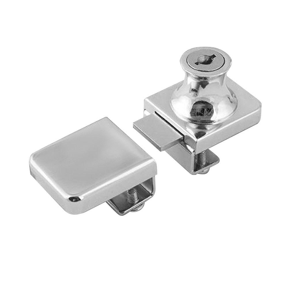 With Key Hardware Accessories Hasp Cabinet Door Locks Window Lock Mall Display Glass Cabinet Lock