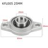 8mm 10mm 12mm 15mm Rhombic Thrust Bearing Pillow Block Bearing KFL08 KFL10 KFL12 KFL15 ZINC Alloy