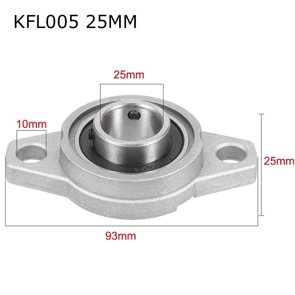 8mm 10mm 12mm 15mm Rhombic Thrust Bearing Pillow Block Bearing KFL08 KFL10 KFL12 KFL15 ZINC Alloy