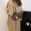Popular Underarm Small Bag Women's Autumn and Winter Versatile New Fashion Shoulder Messenger Bag Retro Women's Small Square Bag
