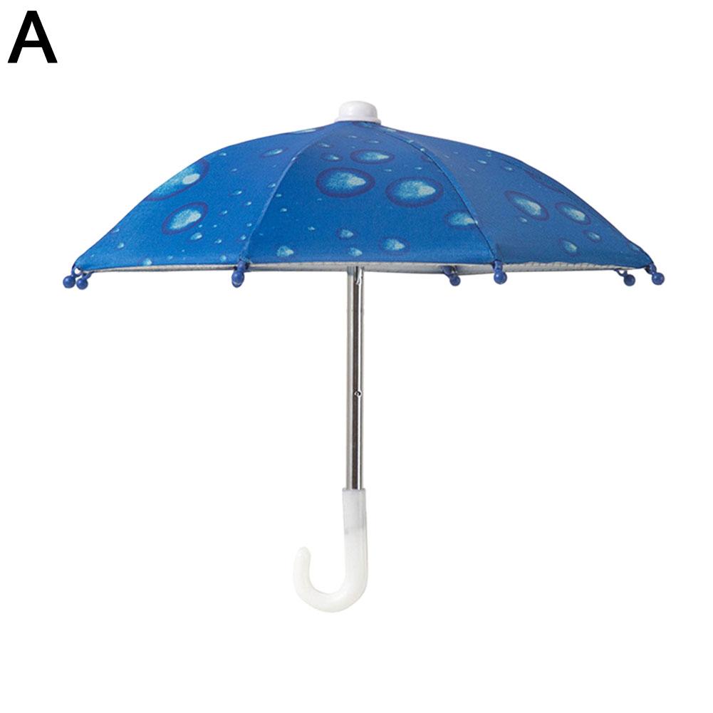 Mini Umbrella For Smart Phone With Suction Cup Holde For Use In Vehicles, Outdoors, And Live Streaming Anti-Glare Sunshade Cover