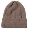 New Autumn and Winter Men's Cable Knitted Woolen Hat with Velvet and Thickened Knitted Warm Cycling Ear Protection and Cold Proof Pullover Hat