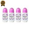 4 Crystal Deodorants Mineral Deodorant Deodorant Roll On Enriched Unscented 66 Ml Crystal