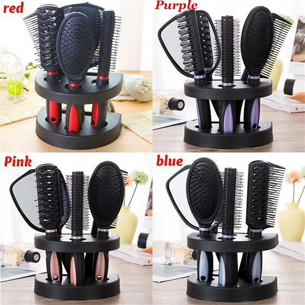 Tools Grooming Styling ABS Scalp Massager Hair Comb Brush Hair Comb Set Hair Washing Cleaning