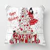 Fashion Ladies Pillowcase Home Decor Living Room Sofa Cushion Cover Home Decor Pillowcase