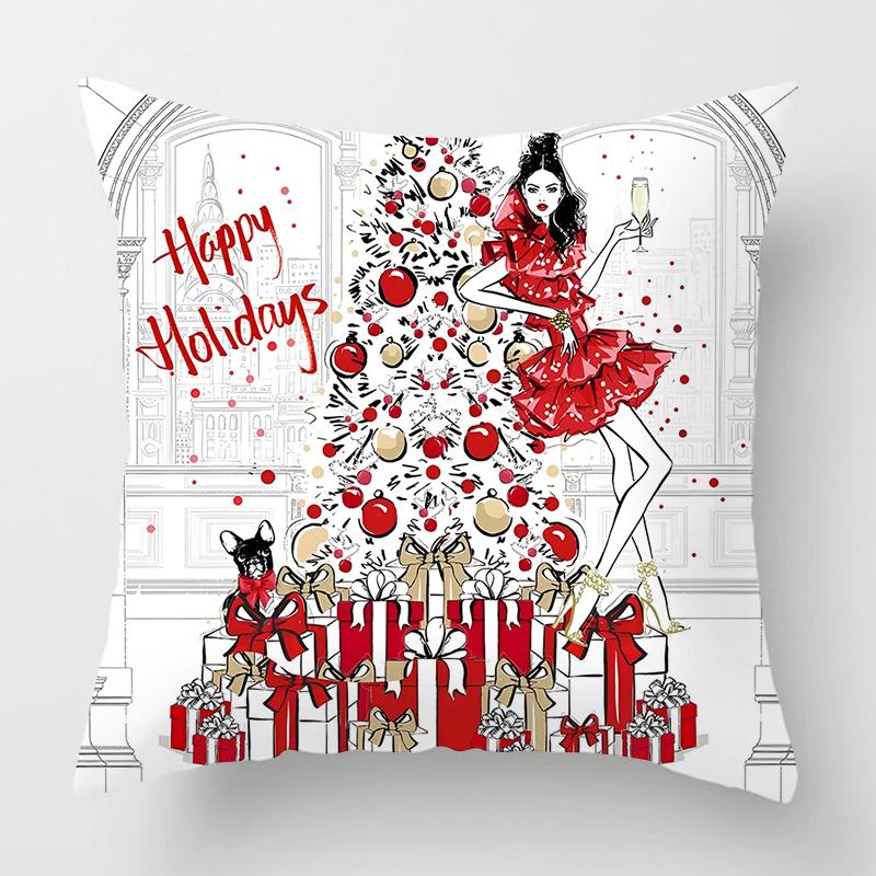 Fashion Ladies Pillowcase Home Decor Living Room Sofa Cushion Cover Home Decor Pillowcase