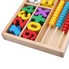 2018 Montessori Wooden Toys Educational Baby Montessori Materials Math Toys Children Digital Learnin