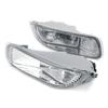 2x Car Front Bumper Fog Lights W/ Bulb Clear Lens For Toyota Corolla 2003 2004