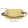Invisible Travel Waist Packs Pouch for Passport Money Belt Bag Hidden Security Wallet Gift Travel Bag Chest Pack Money Waist Bag