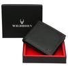India Black Leather Men's Wallet