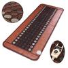 Far Infrared Natural Photon Jade Tourmaline Heating Pad Pro Hot Stone Therapy Mat with Smart Controller Adjustable Temperature