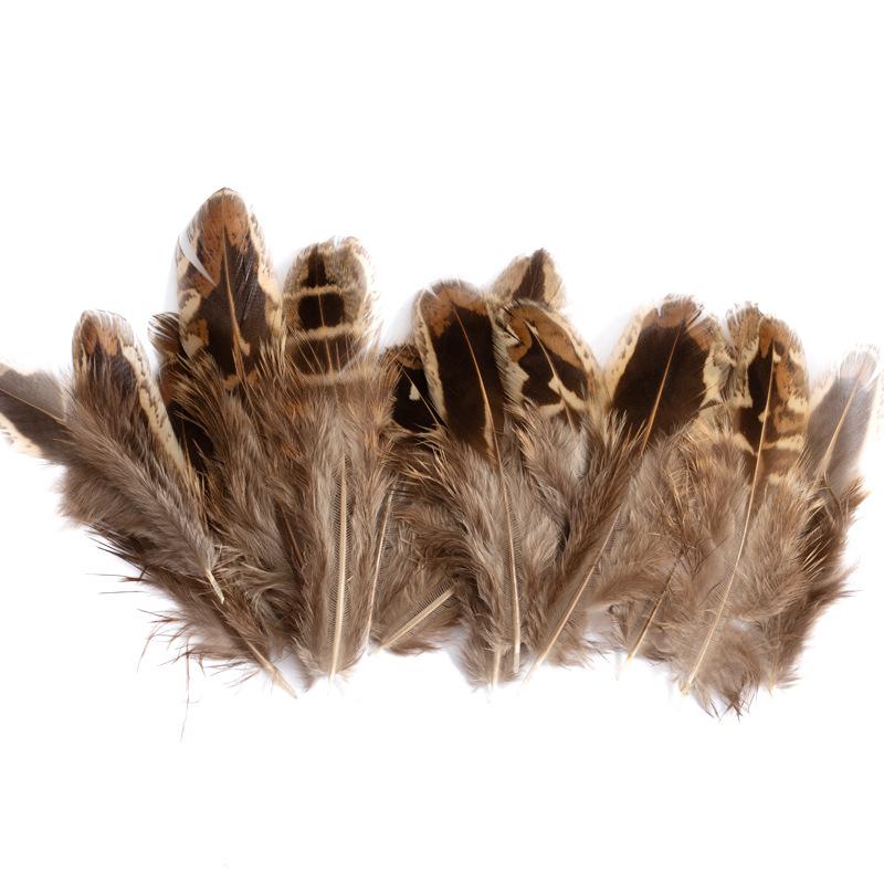 80 Natural Pheasant Feather Decorative Diy Jewelry Hair Accessories Material Cat Stick Toy Accessories
